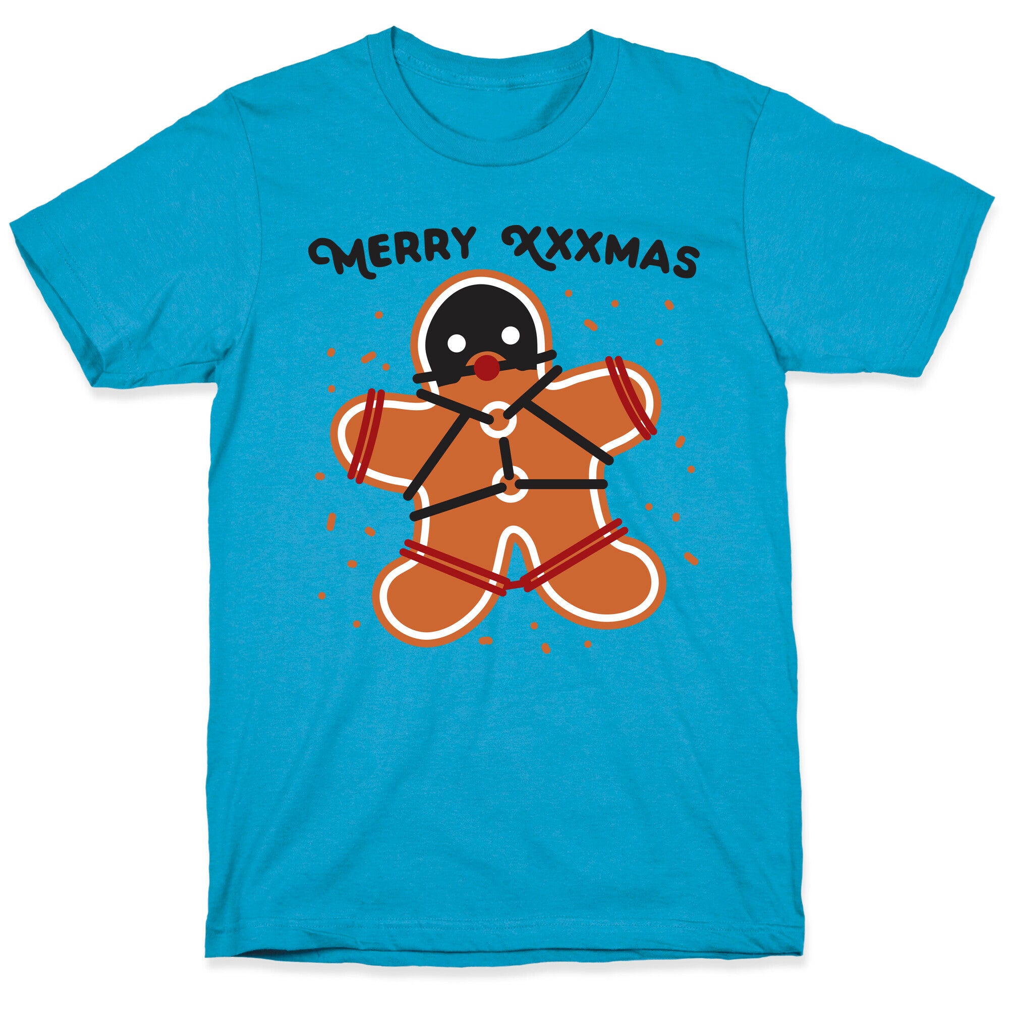 Merry XXXmas Gingerbread Unisex Triblend Tee